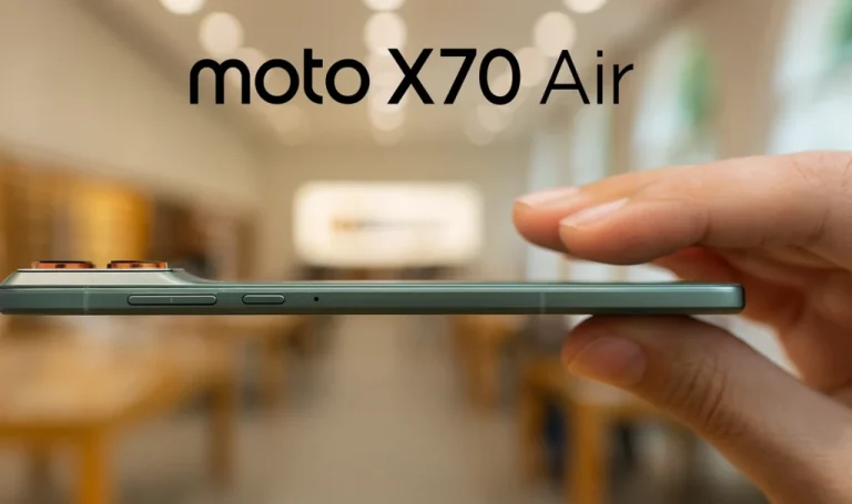 Motorola X70 Air – rivalul surpriză pentru S25 Edge și iPhone Air Motorola X70 Air