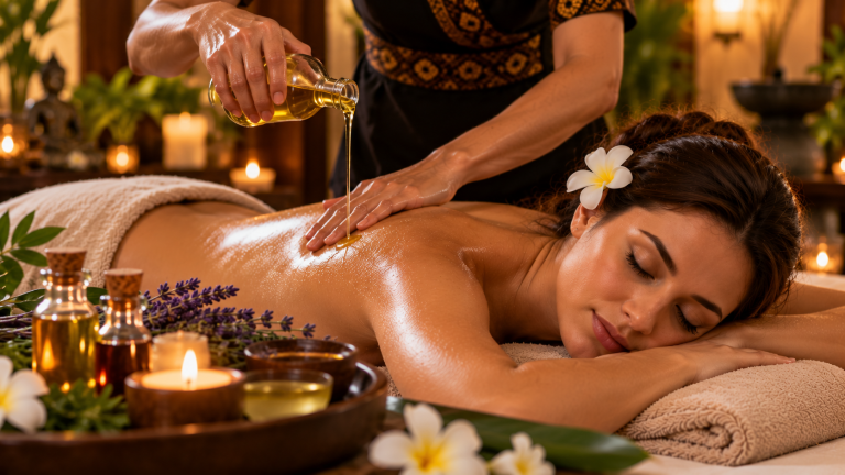 Masajul cu aromaterapie: cum se îmbină masajul cu experiența uleiurilor aromatice 9